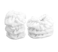 lasuroa 6pcs Réutilisables Accessoires pour Nettoyeurs Vapeur, 3 Rectangulaires & 3 Triangulaires Bonnets Microfibres Lavable Double Couche Chiffons Balais à Franges pour Dupray Nettoyeurs Vapeur
