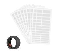 lasuroa 8 Feuilles Ajusteur Invisible Taille Bague pour Bagues Lâches, Réducteur Taille Bague en Silicone Espaceur Universel Bijoux Doigts Garde et Serrage Réducteur pour Femmes Hommes (Transparent)