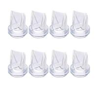 lasuroa 8pcs Valves Bec de Canard Silicone Souple, Rechange pour Tire Lait Compatibles avec Eufy E10 S1 S1 Pro & Adaptées avec MomMed S21 S32