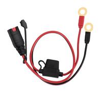 lasuroa Connecteur de Borne à Œillet XL X-Connect M10 (3/8 po) GC008, Câble Charge de Maintien Batteries Intelligentes Compatible avec les Accessoires Noco Genius 2 Connecteur Borne Œillet