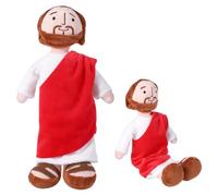 lasuroa Jesus en Peluche, Peluche Jésus Christ Poupée Jesus Jésus Peluche Cadeaux de Pâques de Noël Catholiques