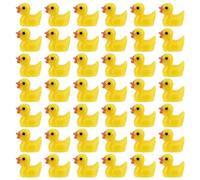 Lasuroa Lot de 50 mini figurines en résine pour travaux manuels, fêtes et ornements de micro-paysage