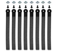 lasuroa Lot de 8 Attacchi Snowboard, Sangles d'Échelle de Snowboard Sangles de Snowboard pour Fixations Sangles de Fixation de Snowboard de Remplacement pour Snowboard