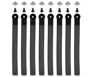 lasuroa Lot de 8 Attacchi Snowboard, Sangles d'Échelle de Snowboard Sangles de Snowboard pour Fixations Sangles de Fixation de Snowboard de Remplacement pour Snowboard