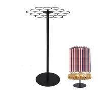 lasuroa Présentoir Médailles Tournant, Porte Médailles Murale pour Récompenses Sportives Capacité de Plus 45 pour Basketball Course Gymnastique