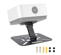 lasuroa Support de Projecteur Pliable, Mini Support Réglable pour Bureau/Plafond/Mur Compatible avec QKK, DR.J, DBPOWER, Anker, AAXA, Jinhoo, PVO, TMY (Noir)