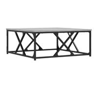 LASWWQMRF Table basse gris Sonoma 70 x 70 x 30 cm Table d'appoint salon | Table basse stable pour votre salon et chambre à coucher avec plateau robuste et structure en métal moderne.