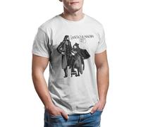 Laszlo Nadja Men T Shirts What We Do in The Shadows Vintage Tee Shirt Short Sleeve Crewneck T-Shirt 100% Cotton Tops White