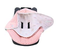 LAT Couverture Enveloppante Hiver Bébé, Universelle Couverture d'emmaillotage pour Siège Auto Pousette Nacelle, 0-12 Mois