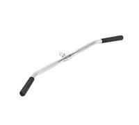 LAT Pulldown Bar Attachment Poignée latérale de gymnastique en acier chromé | Câble d'étrier commercial for barre de poignée 36'' 25mm