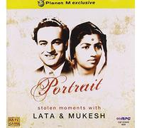 LATA MANGESKAR ,MUKESH - PORTRAIT STOLEN MOMENTS OF LATA AND MUKESH