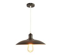 LATAFA Lustre À Tête Unique E27 Lampes Suspendues De Plafond Danoises De Couleur Luminaire De Ferme Personnalisé Lampe Suspendue en Métal Créative, Décoration D'intérieur Restaurant Salle À Manger