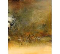 LATAFA Zao WOU Ki Affiche Et Estampes Zao WOU Ki Peinture sur Toile Zao WOU Ki Art Mural Esthétique Abstraite Zao WOU Ki Photos pour La Décoration D’intérieur 50x70cmx1 sans Cadre