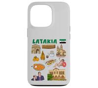Latakia Syrie Coastal Heritage Art Travel Design Coque pour iPhone 13 Pro