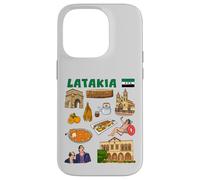 Latakia Syrie Coastal Heritage Art Travel Design Coque pour iPhone 14 Pro