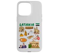 Latakia Syrie Coastal Heritage Art Travel Design Coque pour iPhone 15 Pro Max