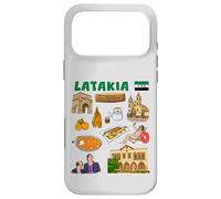 Latakia Syrie Coastal Heritage Art Travel Design Coque pour iPhone 17 Pro Max