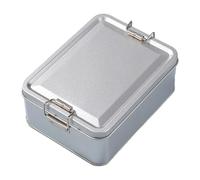 Latas De Galletas De Metal, Caja De Almacenamiento De Metal, Almacenamiento De Cajas De Hojalata Para Dulces, Lata De Almacenamiento De Escritorio Para Cocina, Hogar, A Prueba De Polvo, Para