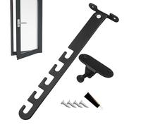 Latch du restricteur de fenêtre - Verrouillage de sécurité des fenêtres réglables pour la mise à l'épreuve de l'enfant, Construction de métaux durables | Restricteur de fenêtre d'installation facile p