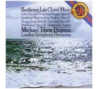 Beethoven – Late Choral Music – Michael Tilson Thomas – CD – Sony