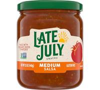 Late July Snacks Medium Salsa en verre 450 ml
