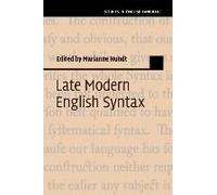 Late Modern English Syntax