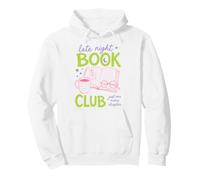 Late Night Book Club Bookworm Reading Just One More Chapter Sweat à Capuche