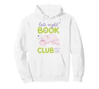 Late Night Book Club Bookworm Reading Just One More Chapter Sweat à Capuche