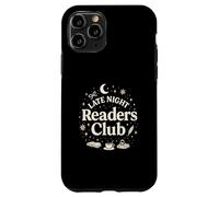 Late Night Readers Club Moon & Stars Book Lover Coque pour iPhone 11 Pro