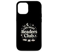 Late Night Readers Club Moon & Stars Book Lover Coque pour iPhone 12/12 Pro
