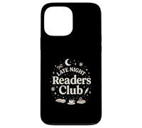Late Night Readers Club Moon & Stars Book Lover Coque pour iPhone 13 Pro Max