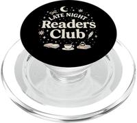 Late Night Readers Club Moon & Stars Book Lover PopSockets PopGrip pour MagSafe