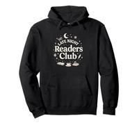Late Night Readers Club Moon & Stars Book Lover Sweat à Capuche