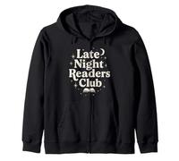 Late Night Readers Club - Moon & Stars Book Lover Tee Sweat à Capuche