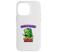 Late Night Study Energy Drain Humour Coque pour iPhone 14 Pro Max