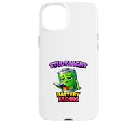 Late Night Study Energy Drain Humour Coque pour iPhone 15 Plus