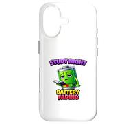 Late Night Study Energy Drain Humour Coque pour iPhone 17