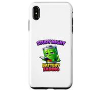 Late Night Study Energy Drain Humour Coque pour iPhone XS Max