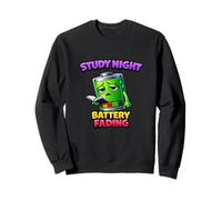 Late Night Study Energy Drain Humour Sweatshirt