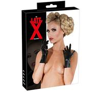 Late X Gants en latex Accessoires érotiques en cuir, latex ou vernis Noir XL