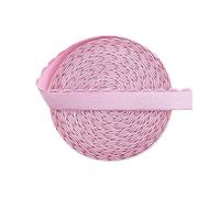 LATEAU Bande Elastique Couture Sangle élastique en Nylon 3/8 1/2 5/8 10mm 15mm, Bande d'épaule for sous-vêtements, Garniture de Couture 2 10 Yards(Pink,2 Yards_15MM)