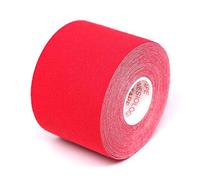 LATEAU Bandes de Kinésiologie 5 Taille Kinésiologie Tape Ruban athlétique Elastoplast Sport Recovery Strapping Gym Muscle Tennis étanche Bandage (Color : Red, Size : L)