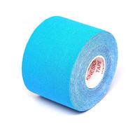 LATEAU Bandes de Kinésiologie 5 Taille Kinésiologie Tape Ruban athlétique Elastoplast Sport Recovery Strapping Gym Muscle Tennis étanche Bandage (Color : Blue, Size : M)