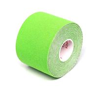 LATEAU Bandes de Kinésiologie 5 Taille Kinésiologie Tape Ruban athlétique Elastoplast Sport Recovery Strapping Gym Muscle Tennis étanche Bandage (Color : Green, Size : L)