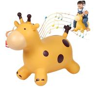Latebebebe Les Enfants roulent sur des Jouets, Girafe Gonflable à Cheval gonflant Animaux gonflables