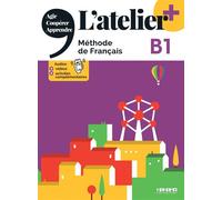 L'atelier + B1 - Livre + didierfle.app - Marie-Noëlle Cocton - Didier - broché - Méthode de langue