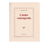 L'Atelier contemporain - - Francis Ponge - Gallimard - Livre