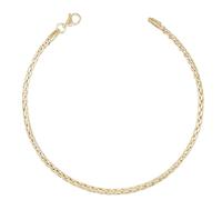 L'Atelier d'Azur Bracelet Or Jaune Maille Palmier - Femme