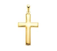 L'Atelier d'Azur Pendentif - Médaille Croix Or 18 Carats 750 Jaune - Chaines Offertes