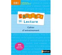 Alain Bentolila – L'atelier de lecture – CE1 : Cahier d'entraînement – Broché